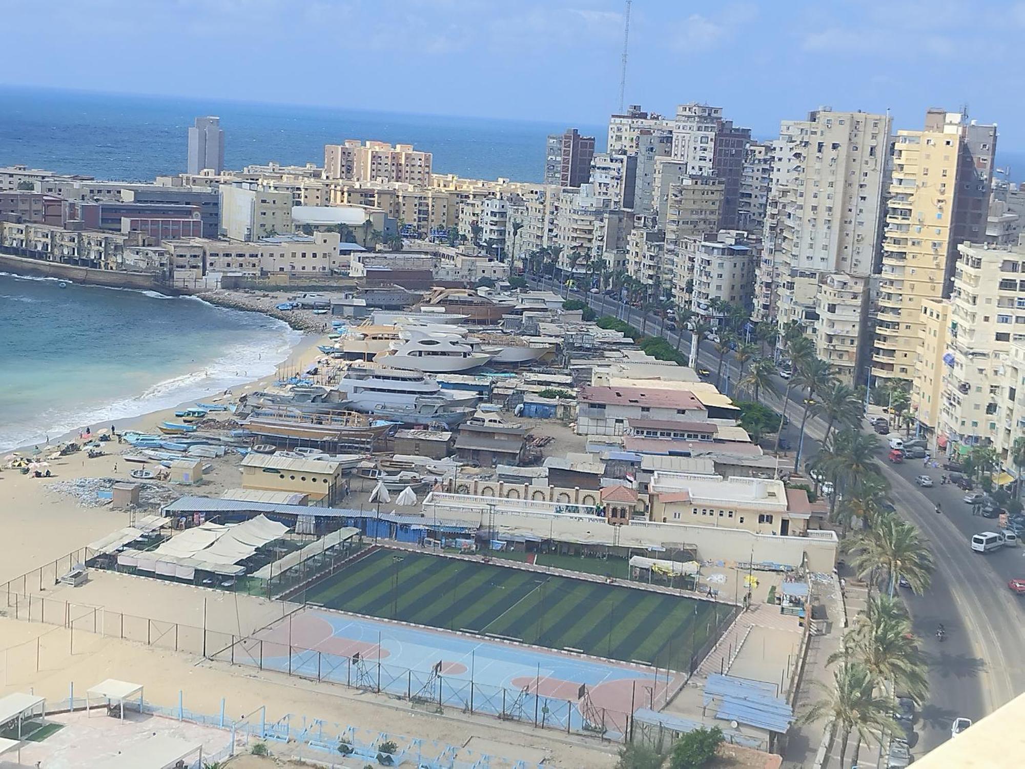 Alex Panoramic Seaview Apartment Alexandria Exterior foto